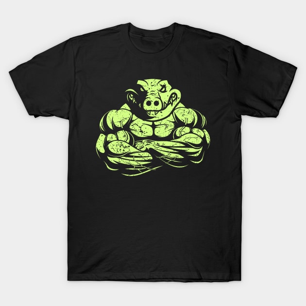 Muscle Croc T-Shirt by Mila46